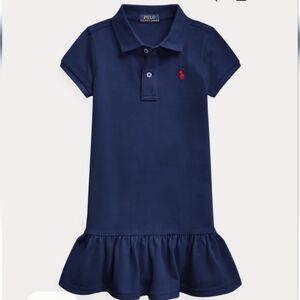 RALPH LAUREN | Baby Girl's Cotton Mesh Polo Dress